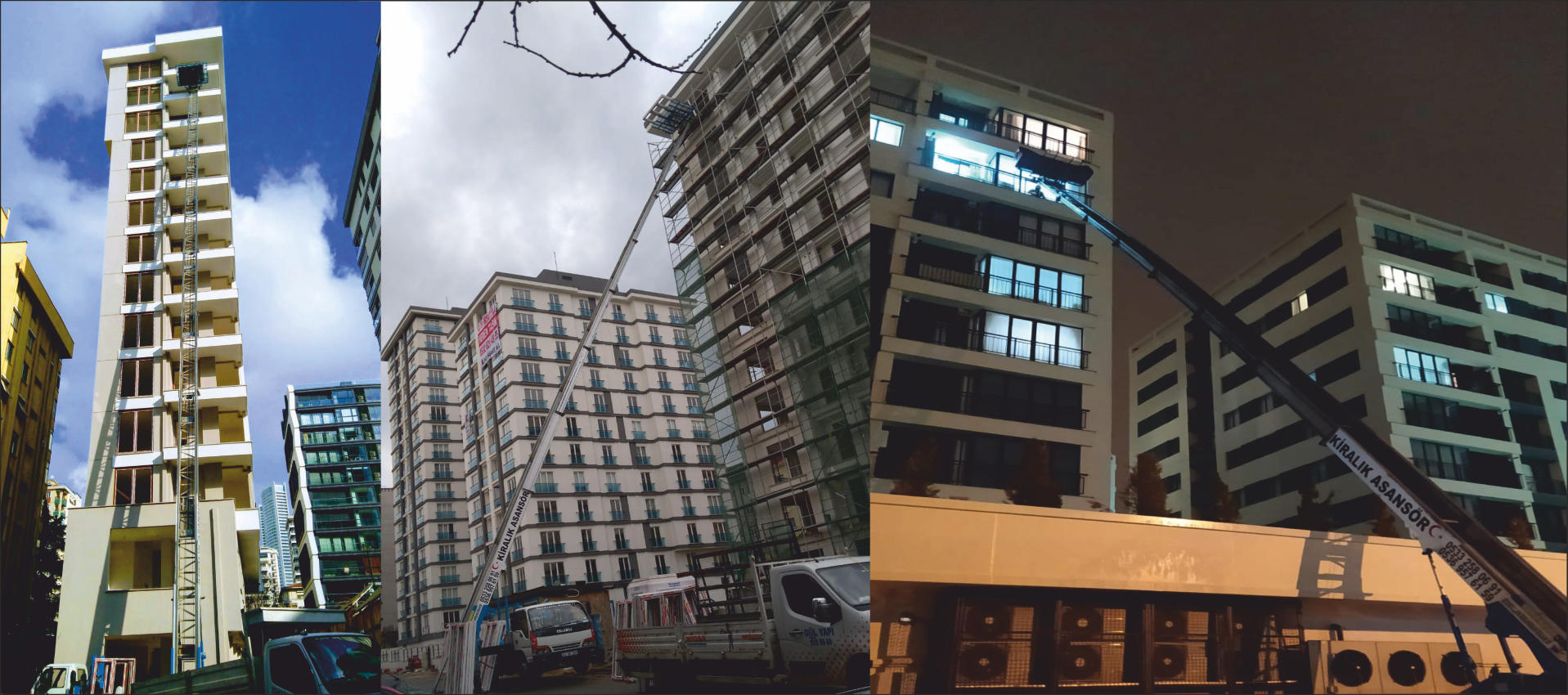 İstanbul da Nakliyat ve İnşaat Asansörü Kirlama servisi